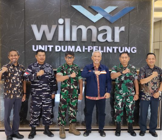 Tim Penyuluhan Mabes TNI Audiensi dengan Manajemen PT Wilmar Group Bahas Pencegahan Karhutla di Dumai