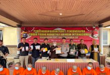 Polres Dumai Musnahkan Barang Bukti Narkotika Jaringan Internasional, Selamatkan 25.046 Jiwa