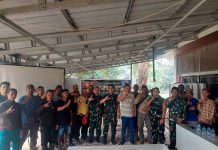 Tim Mabes TNI Perkuat Pencegahan Karhutla, Sosialisasi Bersama PT SRPO di Dumai