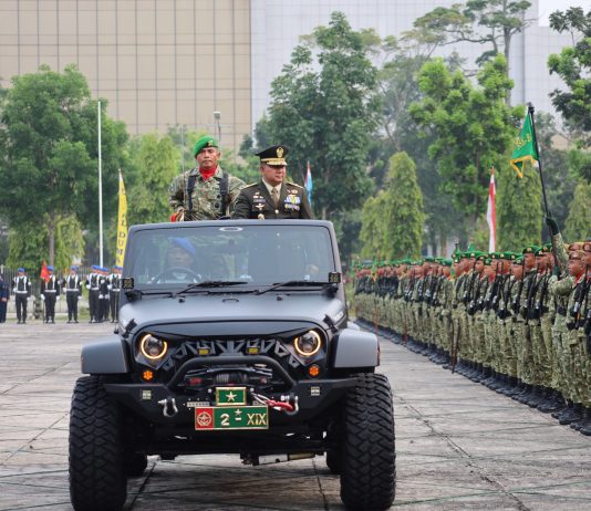 Ribuan Mata Tertuju ke Lapangan Gubernur Riau, Kodam XIX/Tuanku Tambusai Gelar Upacara HUT TNI ke-81