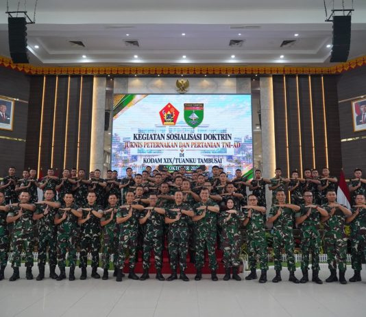 Kodam XIX/Tuanku Tambusai Tekankan Perencanaan dan Pengawasan Program Pertanian serta Peternakan Yonif TP Berita: