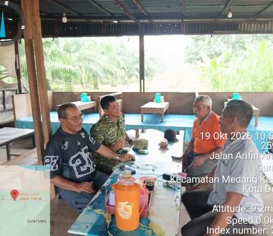 Cegah Karhutla di Dumai, Dandim 0320/Dumai Imbau Masyarakat Tidak Membakar Lahan